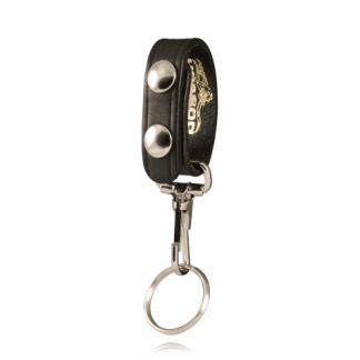Boston Leather 3/4″ Keeper with Key Snap