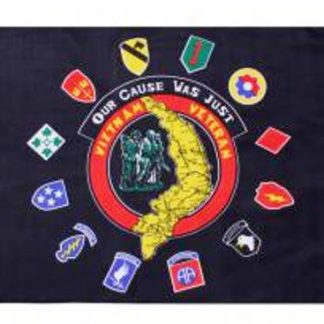 Vietnam Veteran Polyester 3’x 5′ Flag