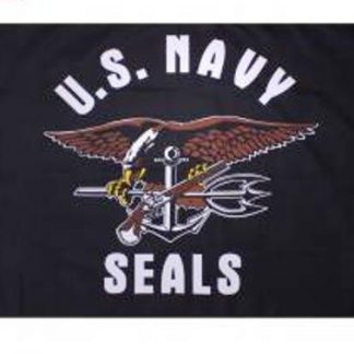 US Navy Seals Polyester Flag