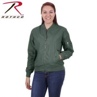 Rothco Womens Lightweight MA-1 Flight Jacket