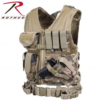 Rothco Tactical Cross Draw Vest – Multicam