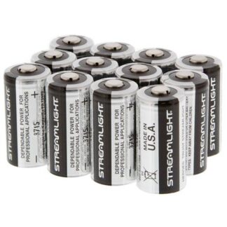 Streamlight CR123 3-Volt Lithium Batteries – 12 Pack