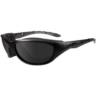 Wiley X AirRage Sunglasses Matte Black Frame Smoke Gray Lens