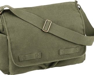 Rothco Vintage Classic Messenger Bag – OD Green