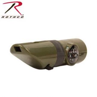 Rothco 6-in-1 LED Survival Whistle Kit