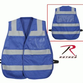Rothco Hi-Vis Blue Traffic Safety Vest