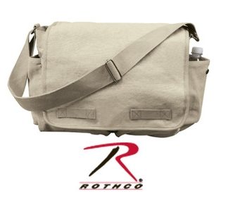 Rothco Vintage Classic Messenger Bag – Khaki