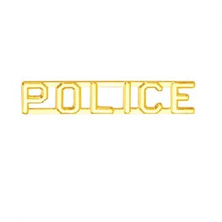 Uniform Insignia POLICE Collar Brass