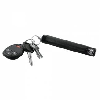 Police Force 12 inch Expandable Steel Baton w/ Key Ring