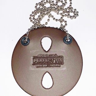 Perfect Fit Round Badge Holder with Neck Chain
