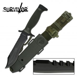Survivor HK-6001 Fixed Blade Survival Knife