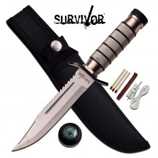 Survivor HK-695 Fixed Blade Survival Knife