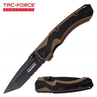 Tac-Force Evolution TFE-A019T-BTN Spring Assisted Knife