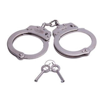 UZI Economy Chain Handcuffs – Silver