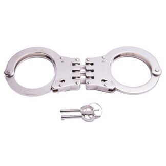 UZI Economy Hinged Handcuffs – Silver