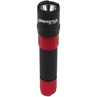 Nightstick USB Tactical Flashlight w/Holster – Red