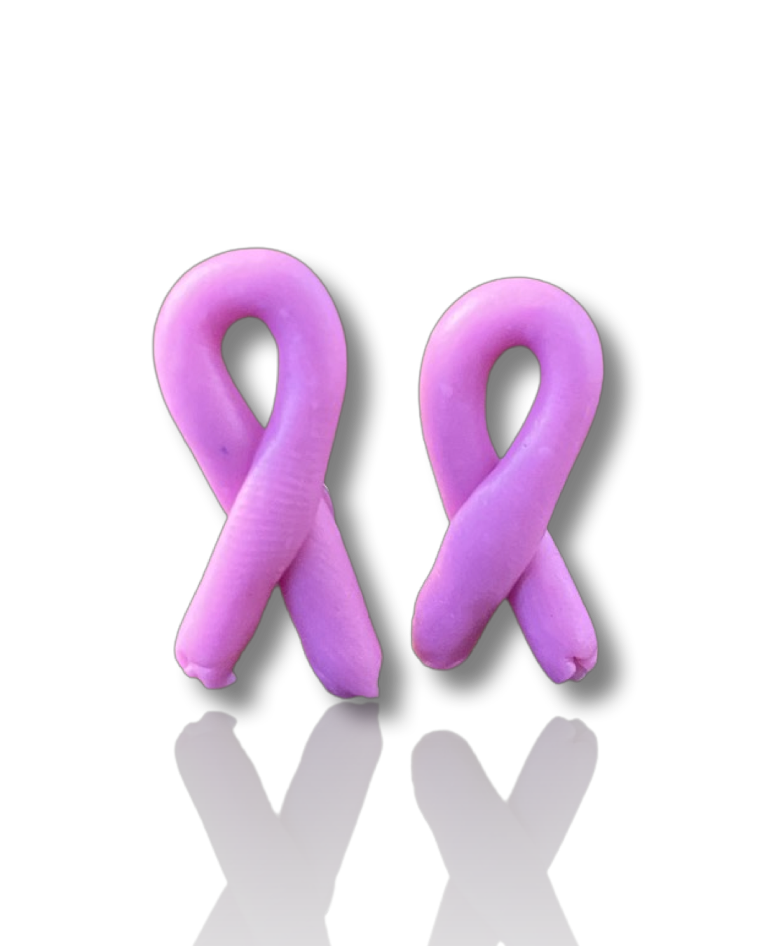 K-Kreations Breast Cancer Awareness Pink Ribbon Earrings