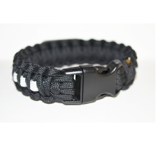 POW Memorial Deluxe Paracord Bracelet with Charm